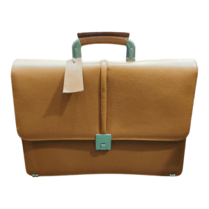 Slim File / Laptop Bag Cow Leather (Lemon)