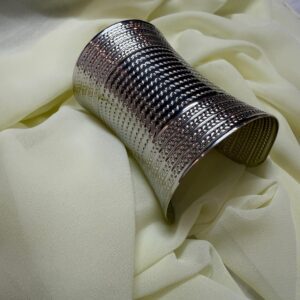 Silver Tribal Handcuff