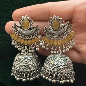 Antique Premium Stone Jhumka
