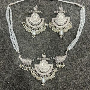 Sawn Pandent with Earrings Set